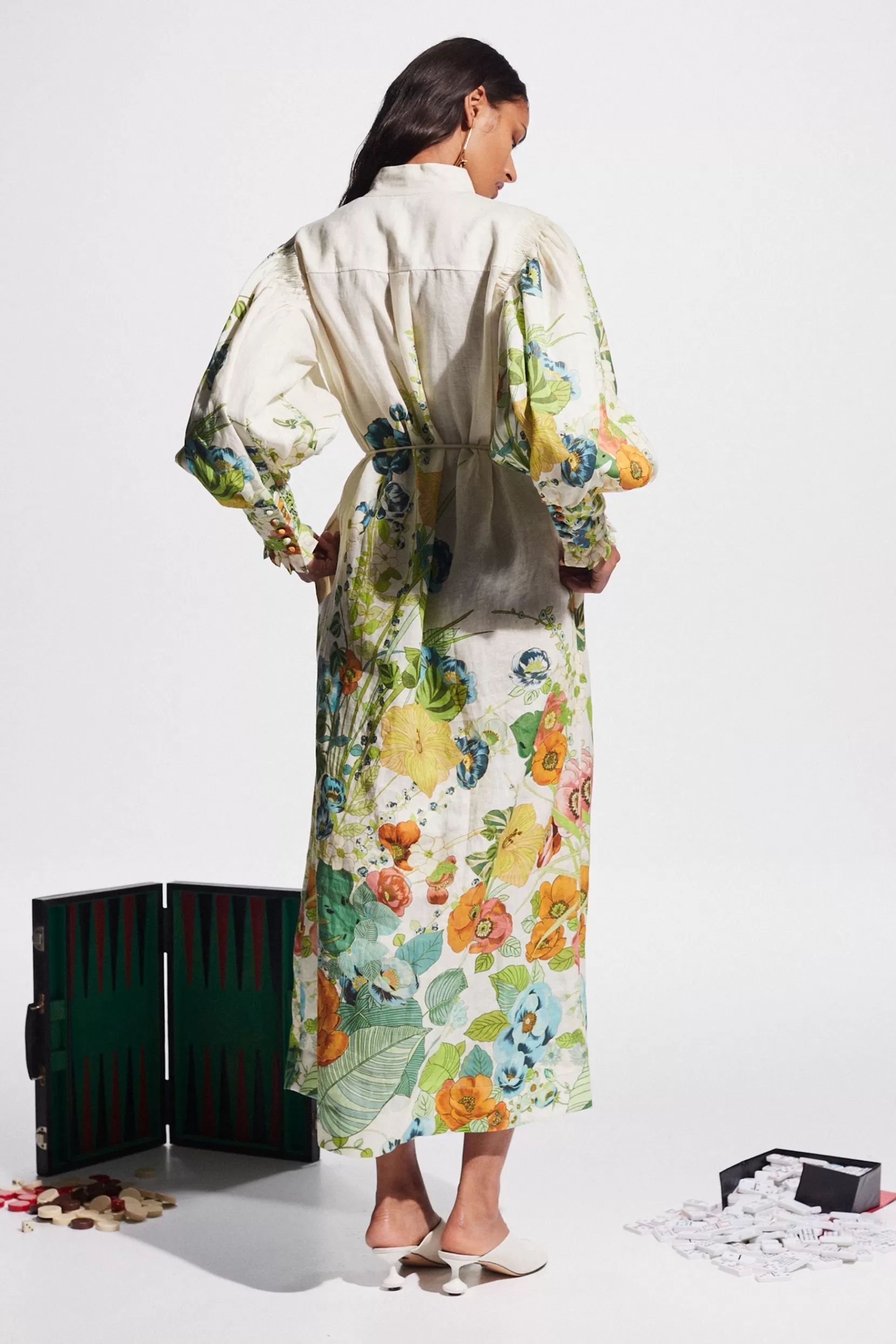 Robe Constance Printemps-Été 2024 - Style Élégant Femme Alemais