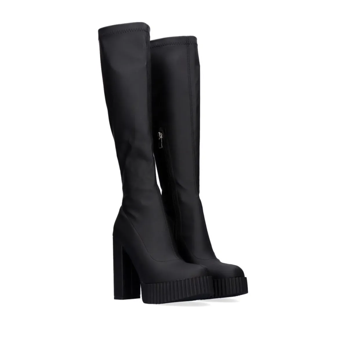 EXE Shoes - Bottines Hautes à Talon Modèle T5212-L1478 - Noir Élégant