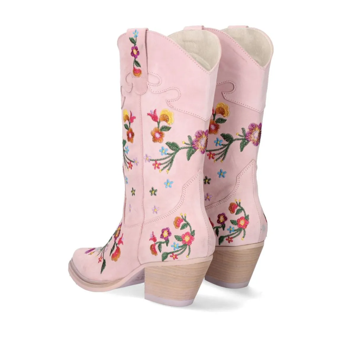 Bottes Western Botas>Exe - Modèle Free-9960 en Cuir Camel Authentique