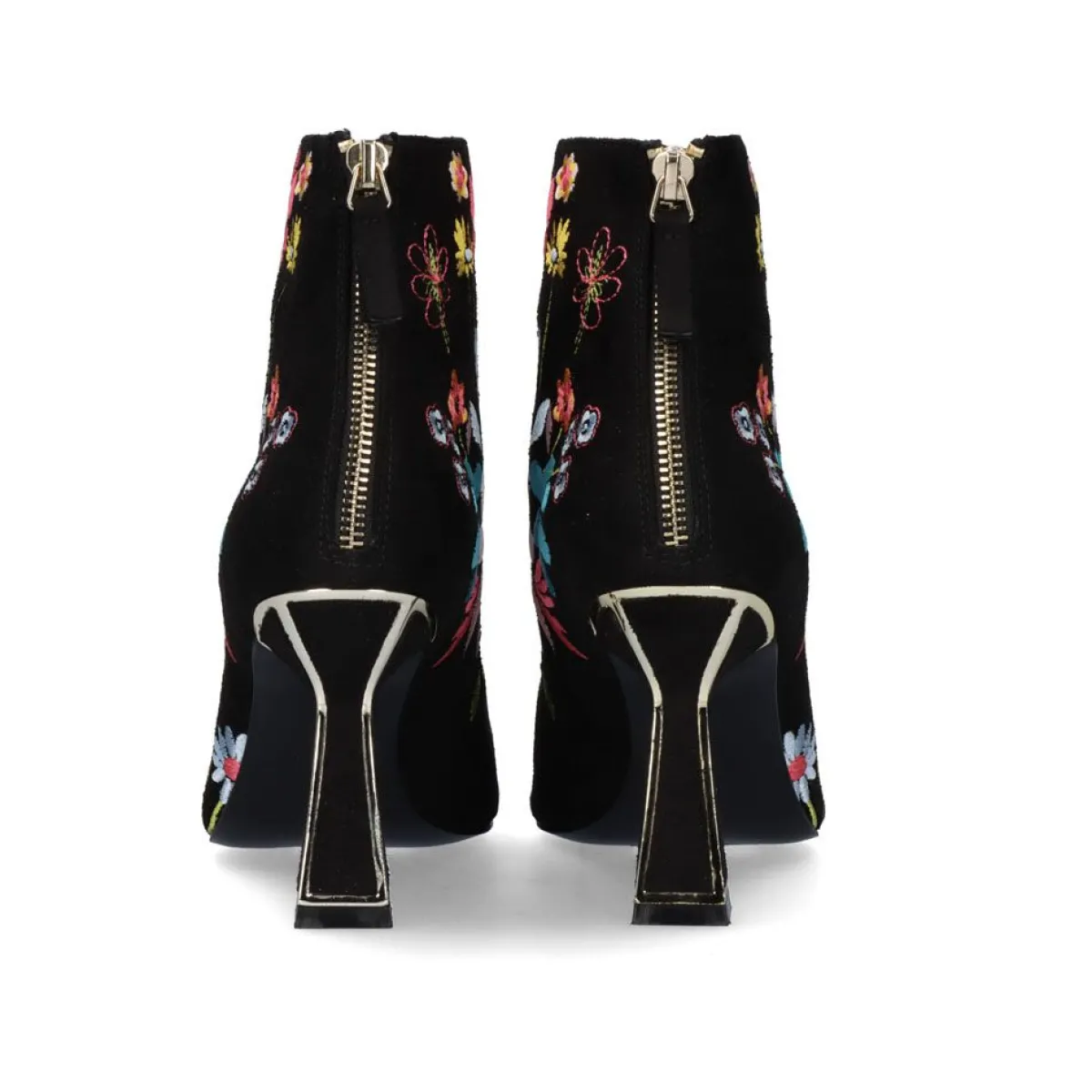 Bottes à Talons Carrés Belinda 520 - Modèle Urbain Élégant avec Talons Hauts (+8 cm) - Noir