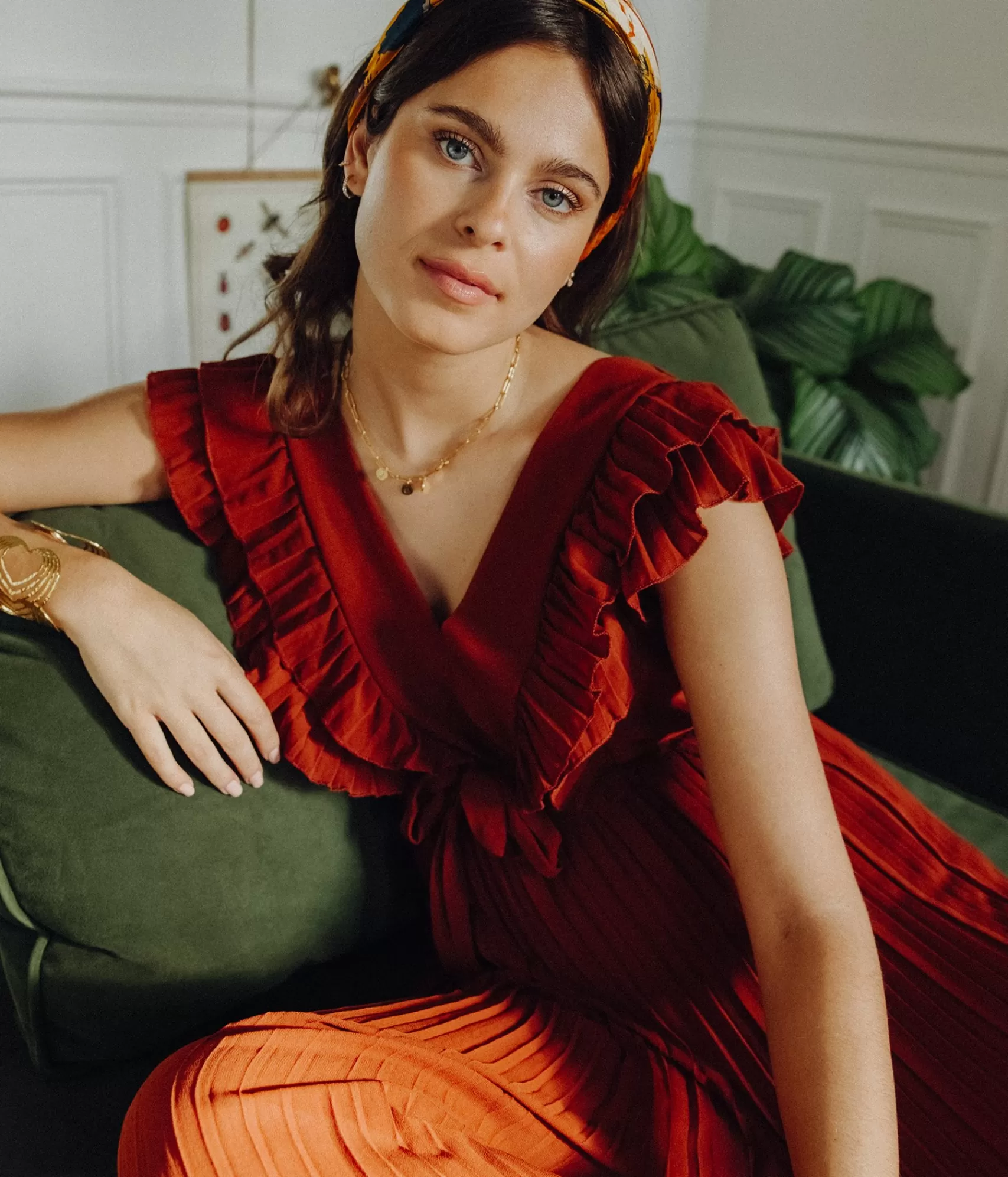 Élégance Léonie - Combinaison 2-en-1 ajustable avec pantalon intégré - Collection Printemps EDJI