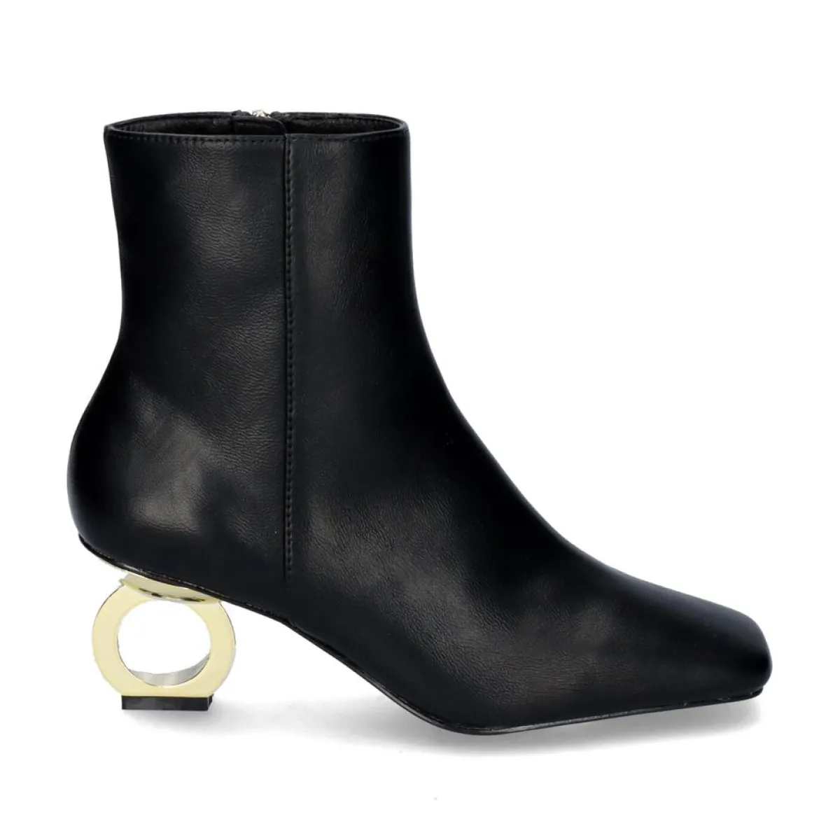 Bottines Femme Elena 411 - Exe Shoes - Talon Rond Noir - Confort & Style Urbain