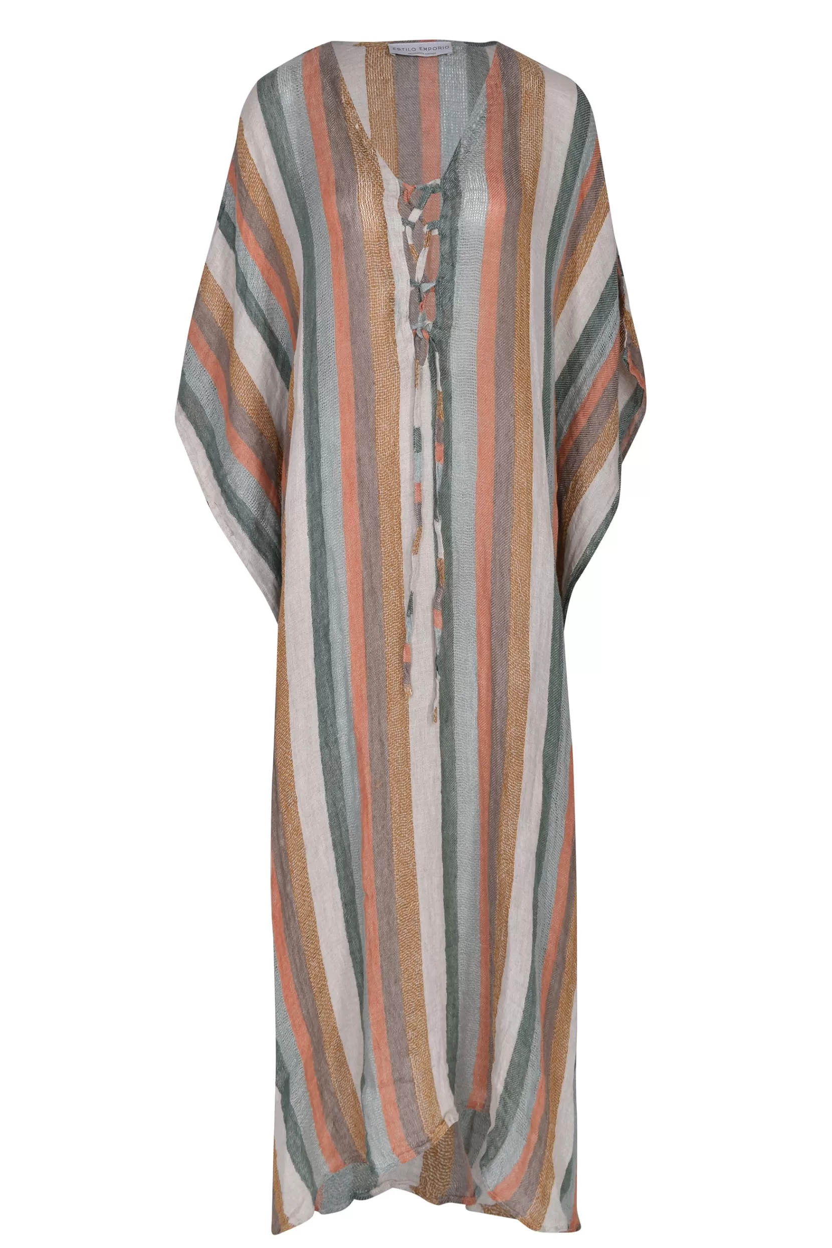 Élégant Caftan d'Été Estilo Emporio - Robe Fluide en Vente Exclusive