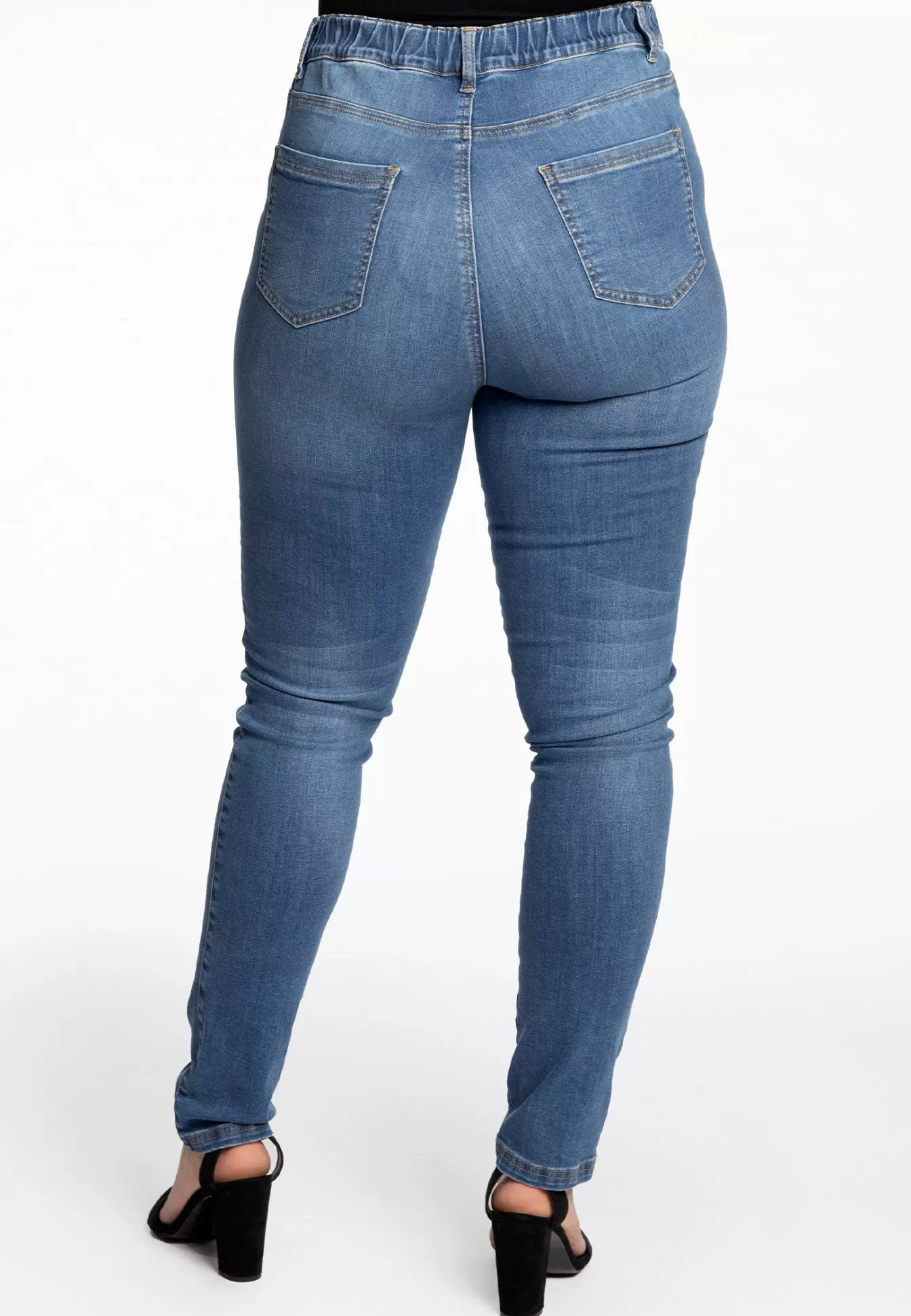 YOEK - Jean Jegging Ultra-Ajusté Bleu Indigo | Essentiel Tendance 

(Alternative plus stylée : 