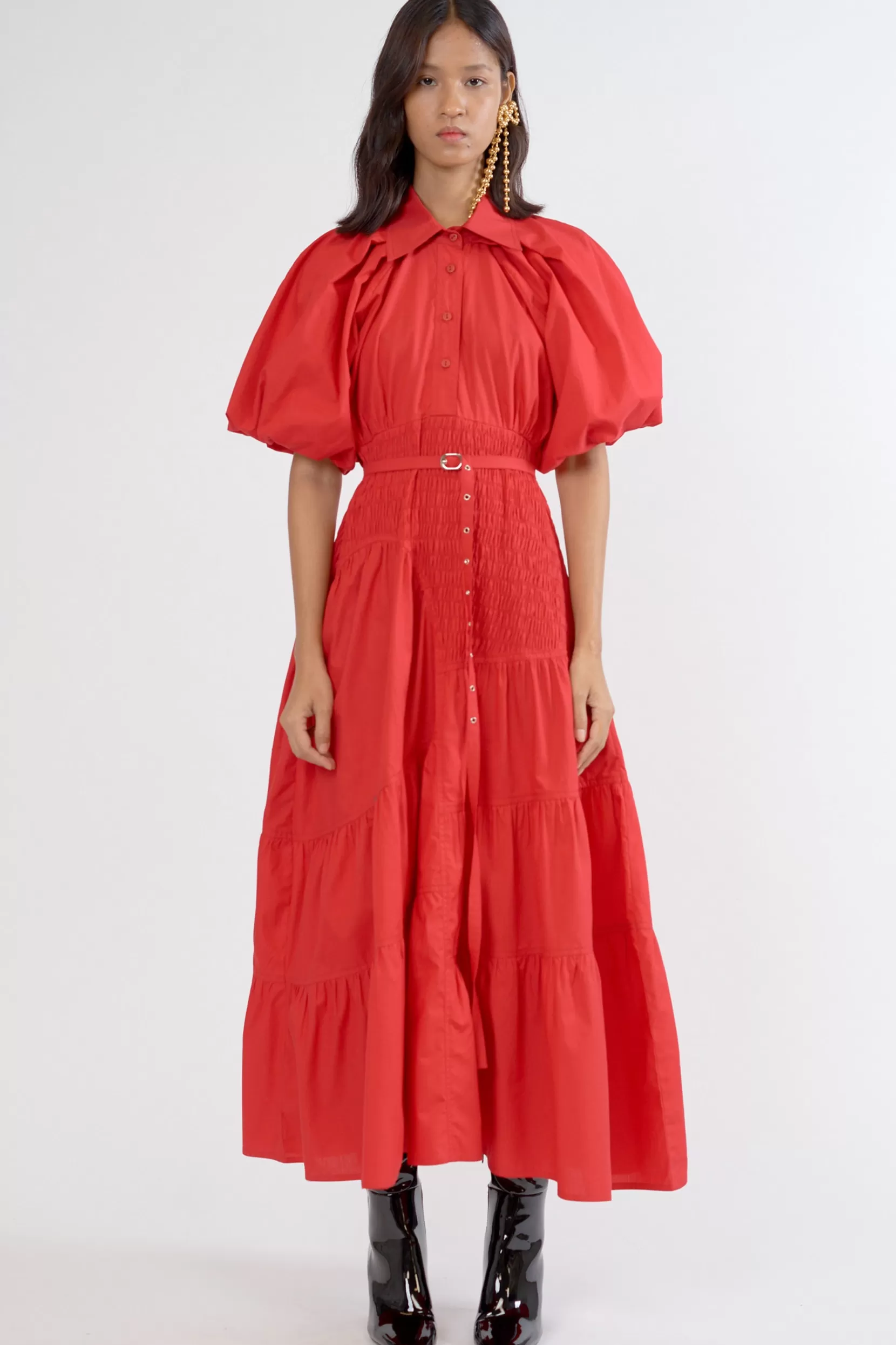 Robe Claudia Lovebirds - Création élégante pour une silhouette romantique