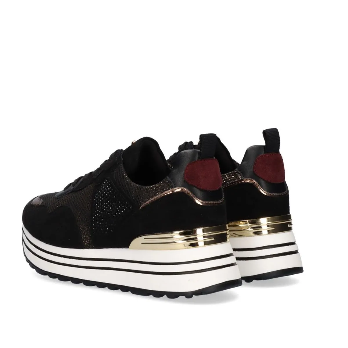 Baskets Exe Shoes Plateforme 350-31Ex34 - Noir Profond avec Semelle Ergonomique
